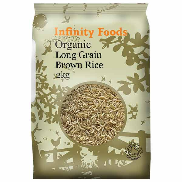Infinity Foods Organic Brown Rice Long Grain