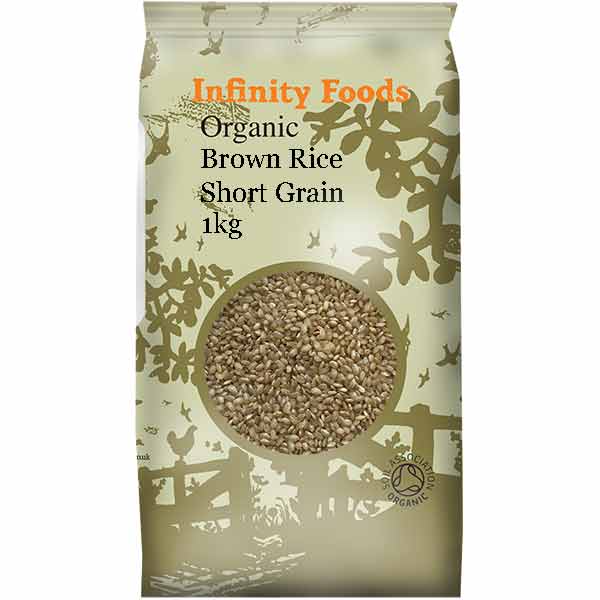 Infinity Foods Organic Brown Rice Short Grain