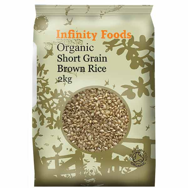 Infinity Foods Organic Brown Rice Short Grain