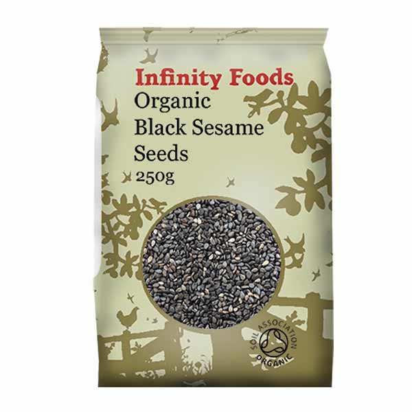 Infinity Foods Organic Black Sesame Seeds