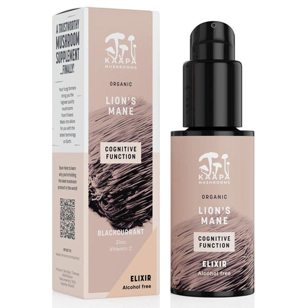 KAAPA Lion's Mane Elixir Cognition with Zinc & Vitamin C 50ml