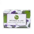Laughing Bird Patchouli & Lime Soap with Shea and Cocoa Butter 150g