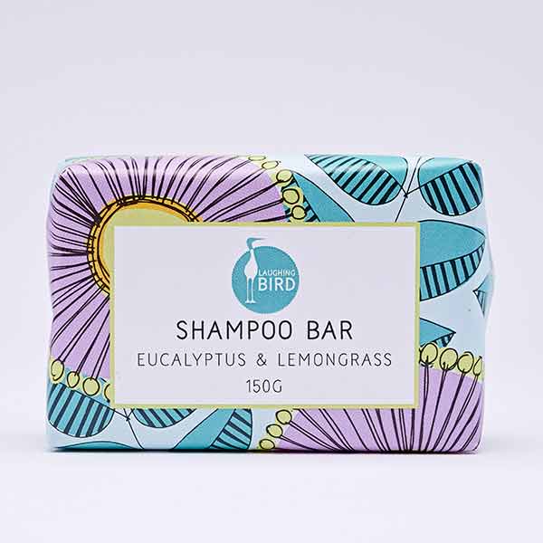 Laughing Bird Eucalyptus & Lemongrass Shampoo Bar 150g