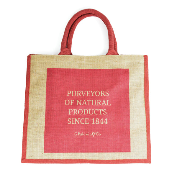 Baldwins Large Hessian Shopping Bag