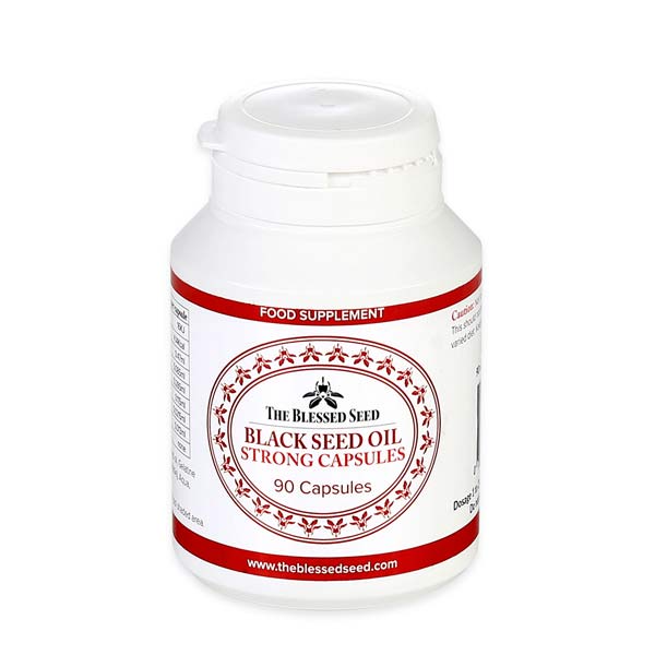 The Blessed Seed Strong Black Seed Oil 90 (halal Gelatine) Capsules
