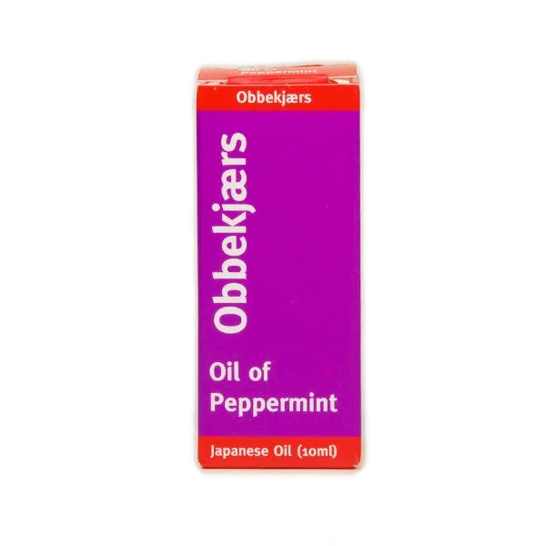 Obbekjaers Oil Of Peppermint (Japanese Oil) 10ml