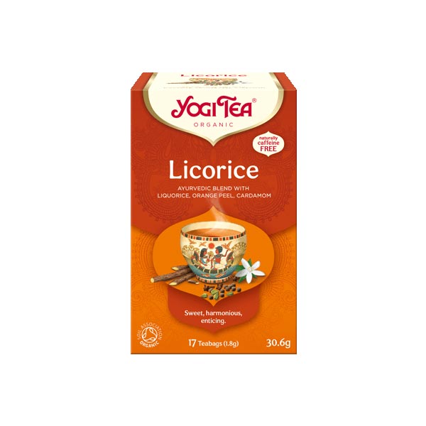 Yogi Licorice Organic Tea 17 Bags