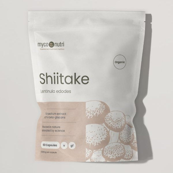 Myconutri Organic Shiitake Mushroom 60 Capsules