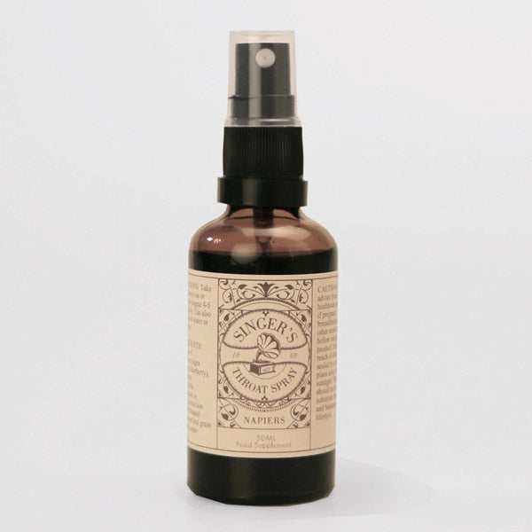Napiers Singers Throat Spray 50ml
