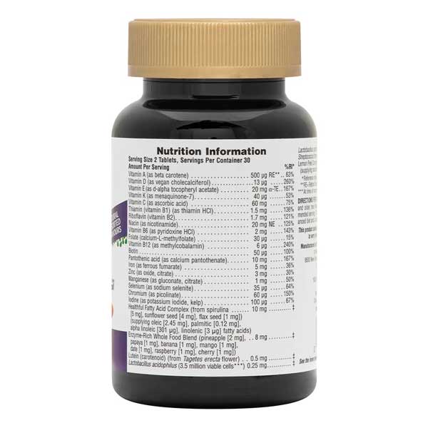 Natures Plus Animal Parade Gold Chewable Assorted Flavours Multi Vitamin And Mineral 60 Tablets
