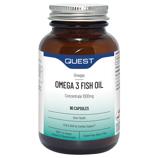 Quest Omega 3 Fish Oil Concentrate 1000mg