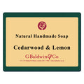 Baldwins Luxury Handmade Cedarwood & Lemon Soap 100g