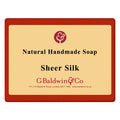 Baldwins Luxury Handmade Sheer Silk Soap 100g
