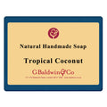 Baldwins Luxury Handmade Tropical Coconut Shampoo Soap 100g