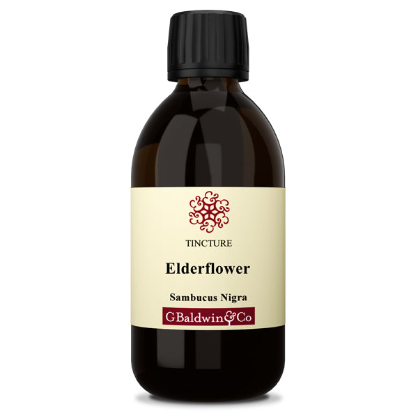 Baldwins Elderflower ( Sambucus Nigra ) Herbal Tincture