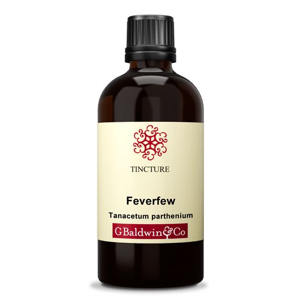 Baldwins Feverfew ( Tanacetum Parthenium ) Herbal Tincture