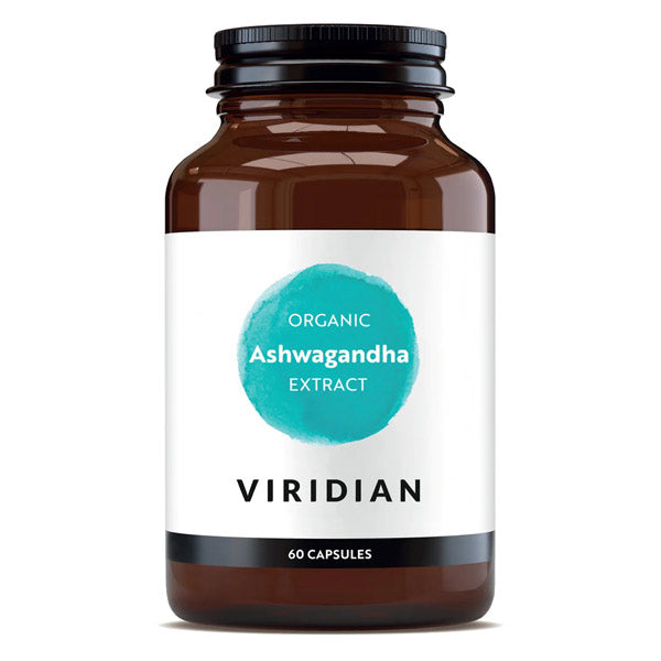 Viridian Organic Ashwagandha Extract 60 Capsules