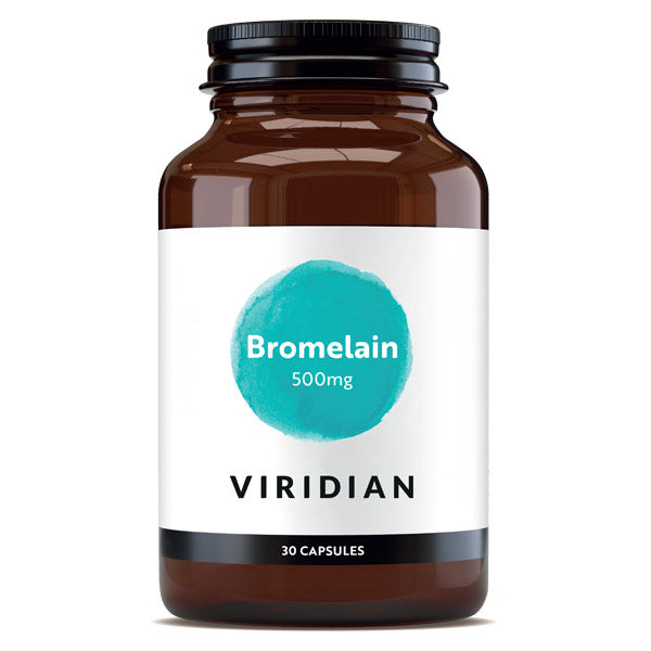 Viridian Bromelain 500mg 90 Vegecaps