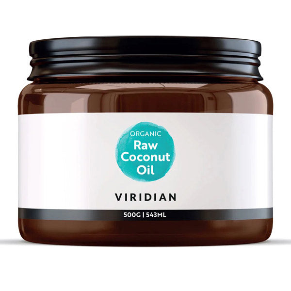 Viridian 100% Organic Raw Coconut Oil 500g