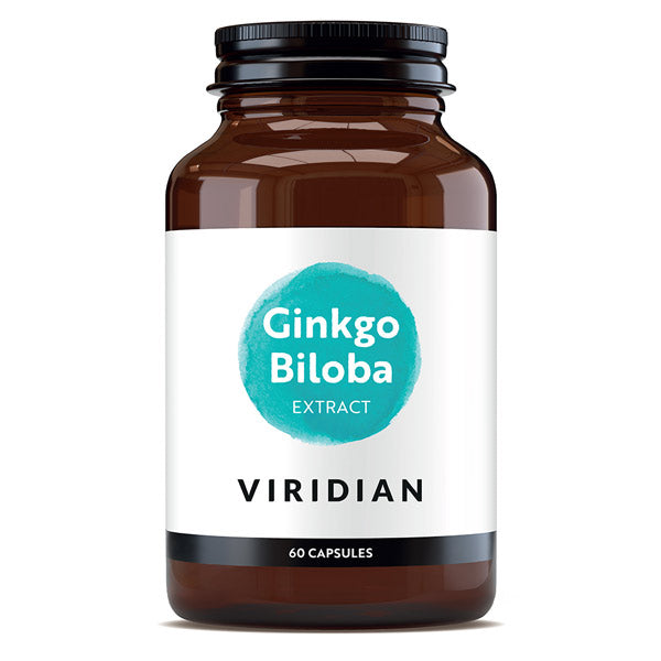 Viridian Ginkgo Biloba Extract 60 Vegetarian Capsules
