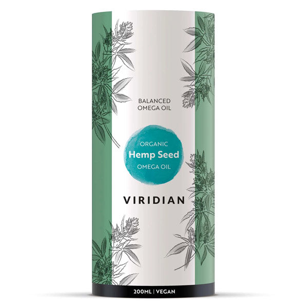 Viridian 100% Organic Hemp Seed Oil