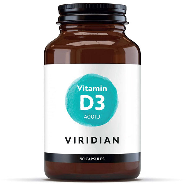 Viridian Vitamin D3 400iu Vegan Capsules