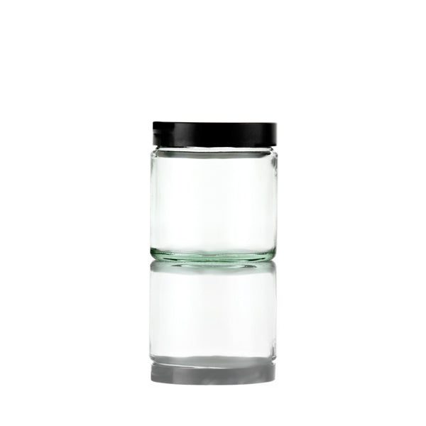Clear Glass Wide Mouth Jars 120ml
