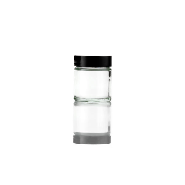 Clear Glass Wide Mouth Jars 30ml