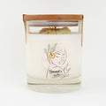 Yasmid's Beauty Petitgrain Essential Oil Soy Wax Candle 200g.