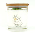 Yasmid's Beauty Peppermint Essential Oil Soy Wax Candle 200g.