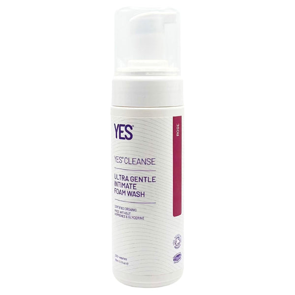 Yes Cleanse Ultra Gentle Intimate Foam Wash Rose 150ml