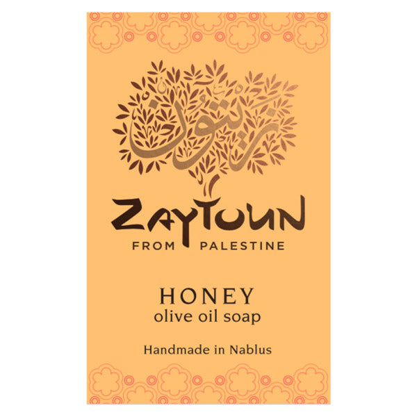 Zaytoun Honey Olive Oil Soap 100g