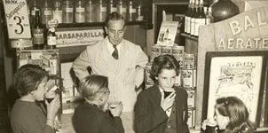 Early years photo at the G Baldwin & Co Shop