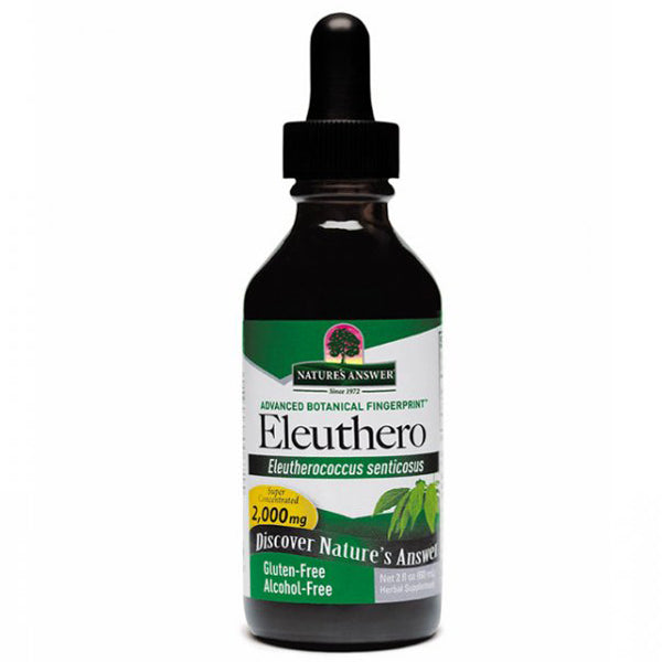 Natures Answer Eleuthero (siberian Ginseng) Alcohol Free Fluid Extract 60ml