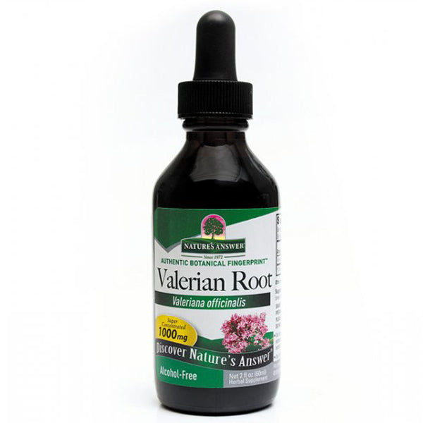 Natures Answer Valerian Root Alcohol Free Fluid Extract 60ml
