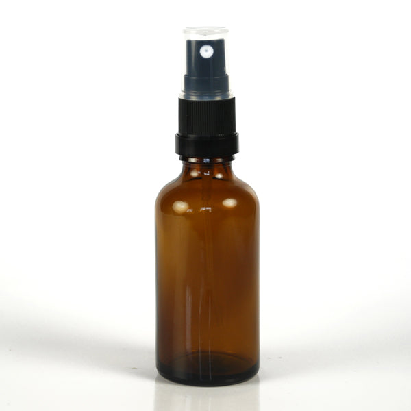Alpha Glass Bottles with Spray Atomisers 50ml