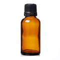 Alpha Glass Bottles with Plain Screw Caps 30ml