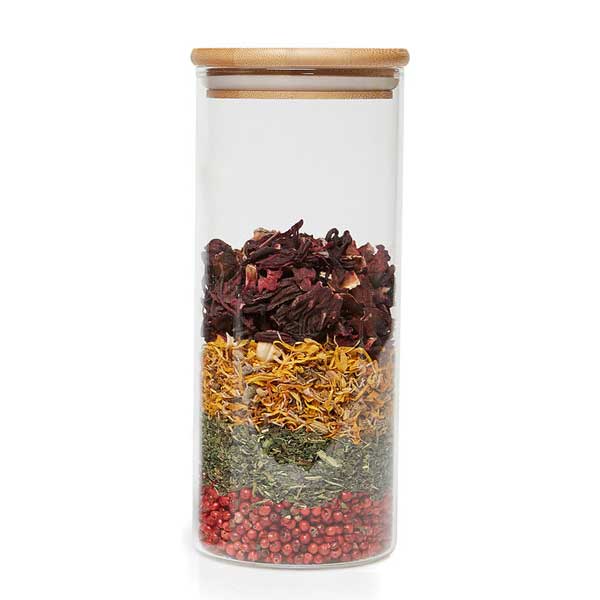 Baldwins Glass Storage Jar