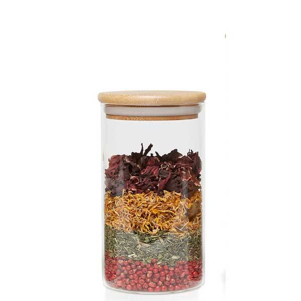 Baldwins Glass Storage Jar