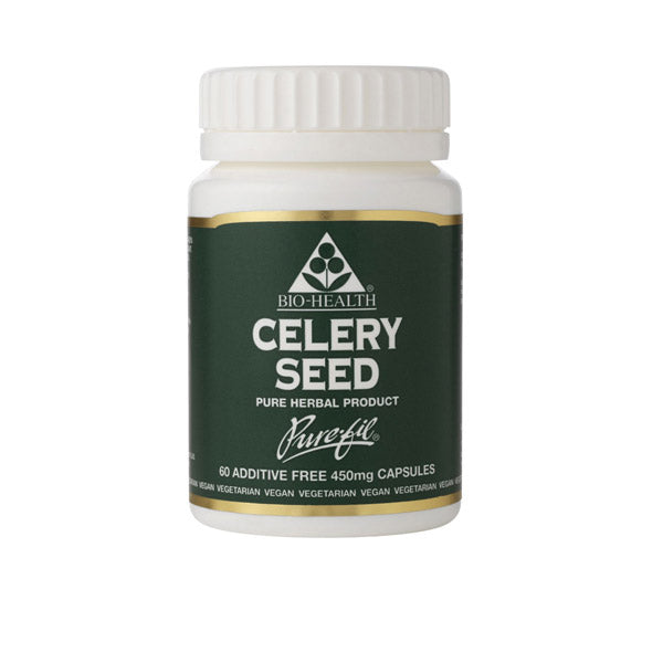 Bio-health Celery Seed 450mg 60 Vegetarian Capsules
