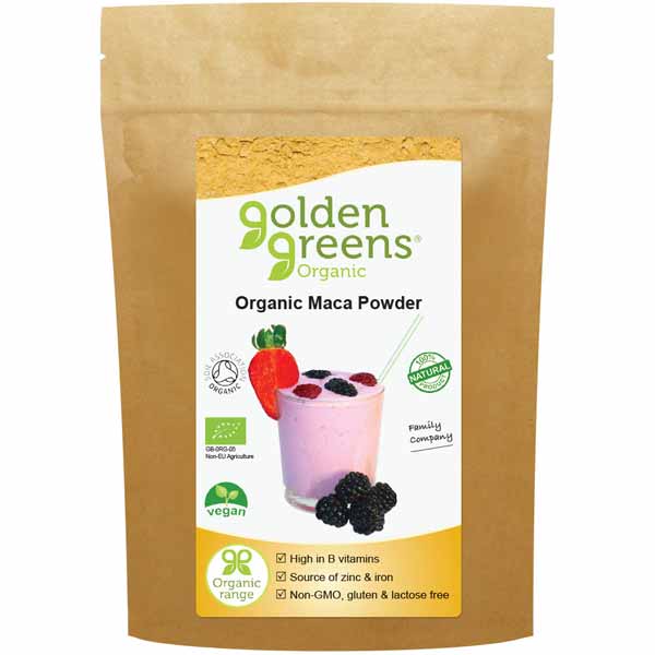 Golden Greens Organic Maca Powder 100g