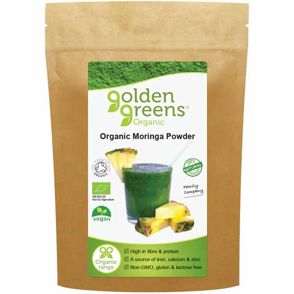 Golden Greens Organic Moringa Powder