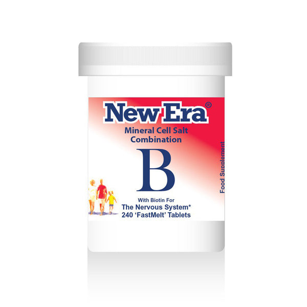 New Era Mineral Cell Salts Combination B 240 'fastmelt' Tablets