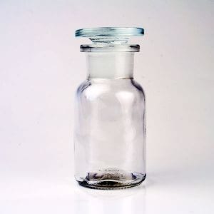 Baldwins Glass Reagent Jar 100ml Clear