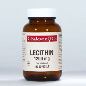 Baldwins Lecithin 1200mg 100 Softgels