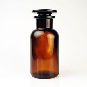 Baldwins Glass Reagent Jar 250ml Amber