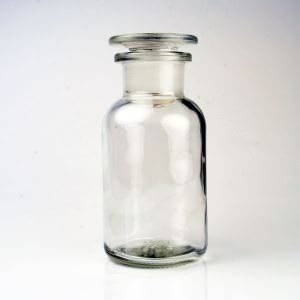 Baldwins Glass Reagent Jar 250ml Clear