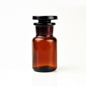 Baldwins Glass Reagent Jar 50ml Amber