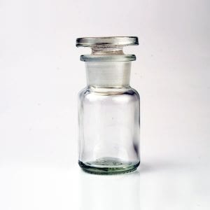 Baldwins Glass Reagent Jar 50ml Clear
