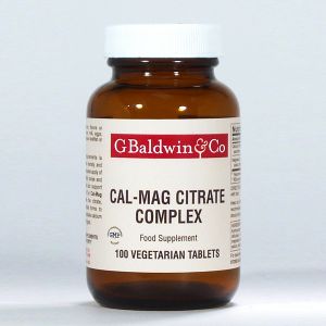 Baldwins Cal-mag Citrate Complex With Vitamin D3 100 Tablets